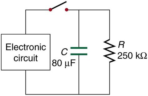 Capacitor And Resistor In Parallel Dc Circuit
