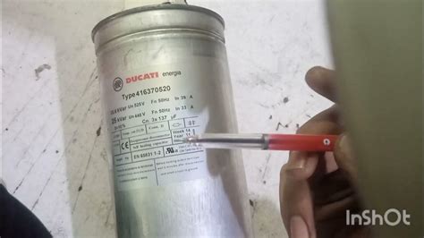 Capacitor Name Plate