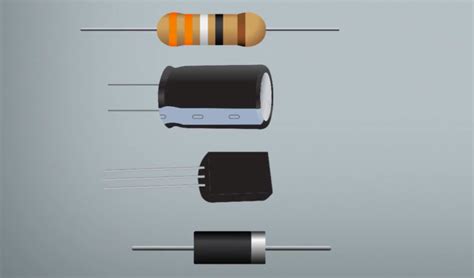 Capacitor Resistor Of