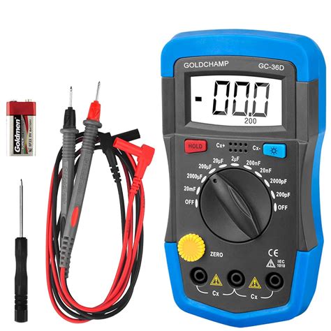 capacitor testing digital multimeter