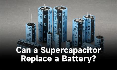 Capacitor To Replace Battery