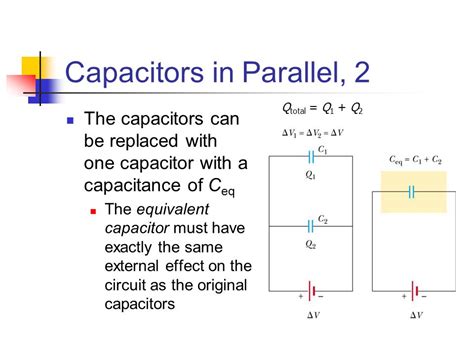 Capacitors In Parallel Must Have The Same