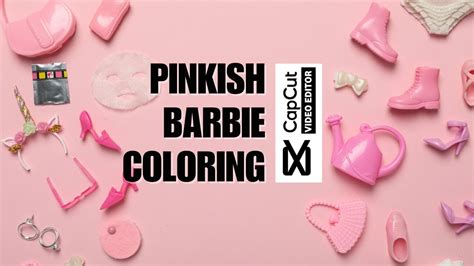Capcut Coloring Barbie