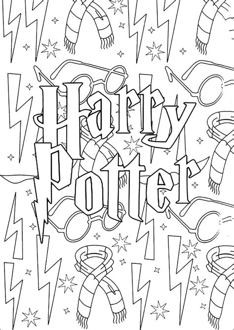 Capcut Coloring Harry Potter