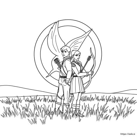 Capcut Coloring Hunger Games