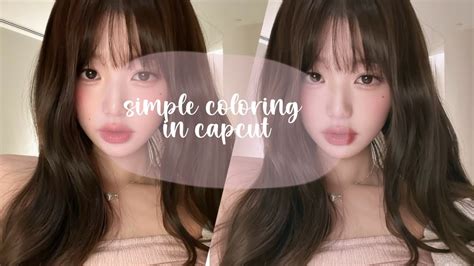 Capcut Coloring Simple