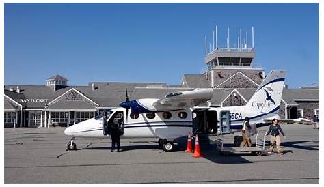 Cape Air Airport Cessna 402 At Boston port Editorial Stock