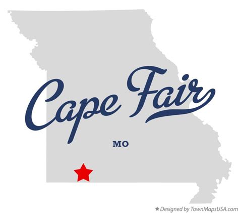 Cape Fair Mo Map