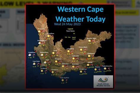 cape town weather alerts and warnings