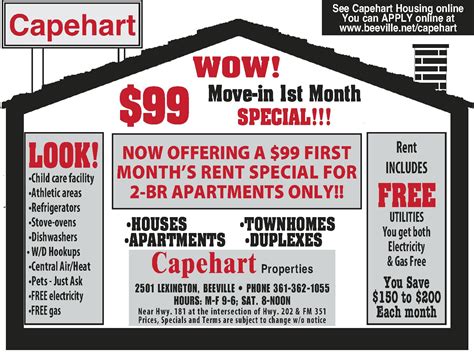 Capehart Properties Beeville Tx