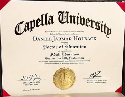 capella university doctoral programs