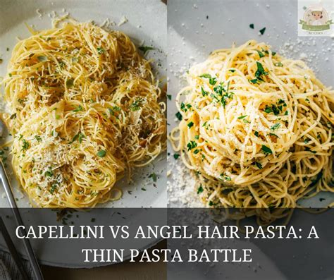 Capellini Vs Tagliolini