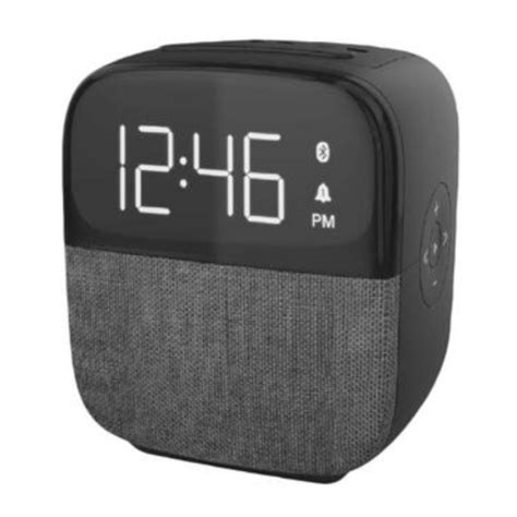 Capello Clock Radio With Bluetooth Instructions