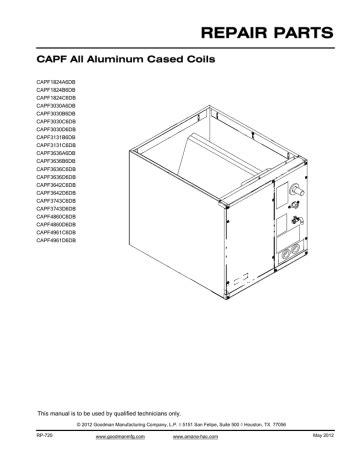 Goodman Ac Unit Diagram