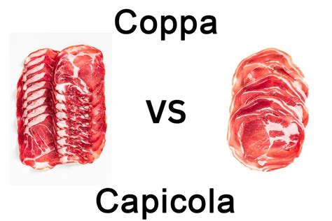Capicola Vs Ham Cappy