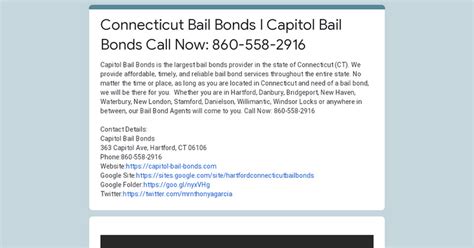 capital bail bonds ct