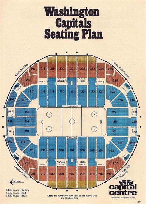 capital center seating chart