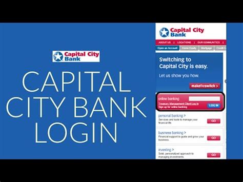 capital city bank online login tallahassee
