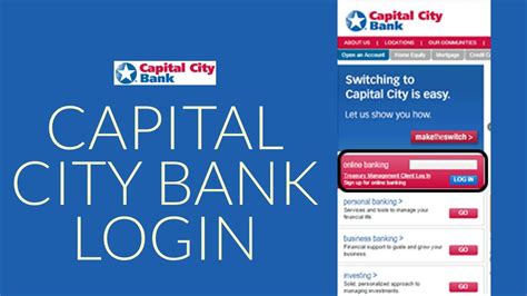 capital city bank visa card login