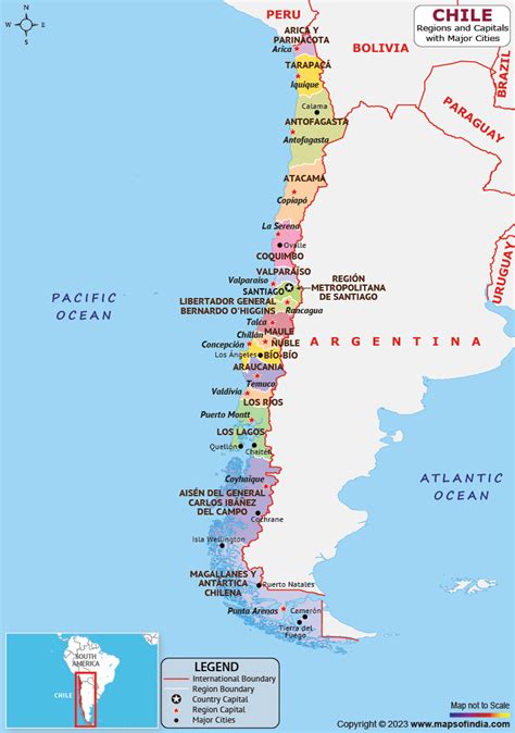 capital of chile location