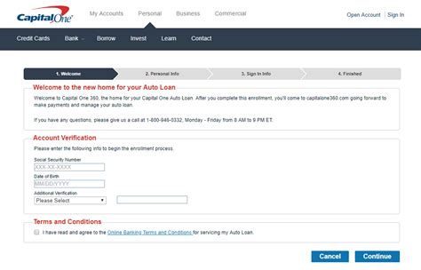 capital one 360 auto loan payment