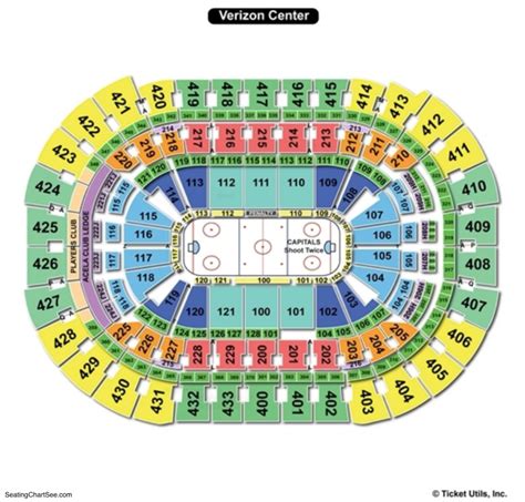capital one arena interactive seating chart