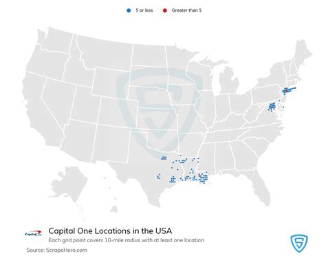 capital one bank map