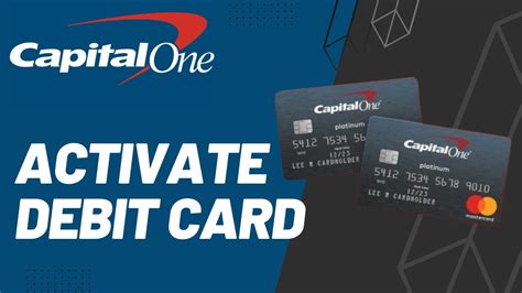 capital one debit card activation
