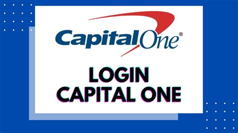 capital one login my account bank