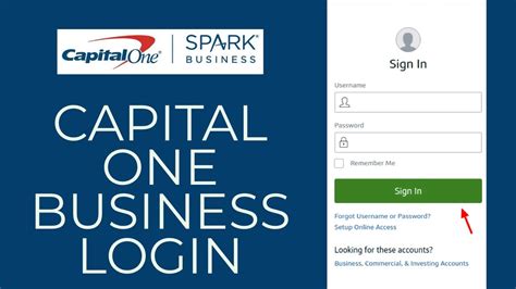 capital one login my account business