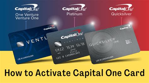 capital one new card activation