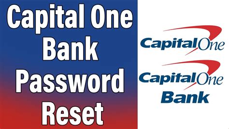 capital one reset password online