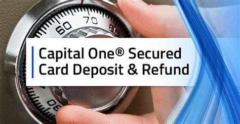 capital one security deposit refund