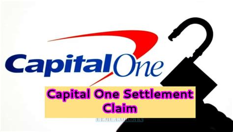 capital one settlement com/claim