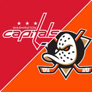 Capitals Ducks Box Score