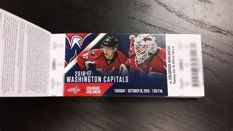 capitals hockey tickets near me