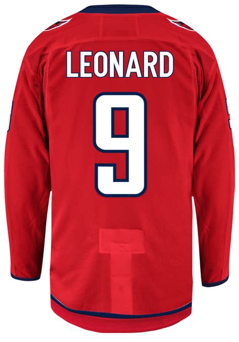 Capitals Jersey Numbers