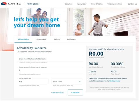 capitec home loans contact number