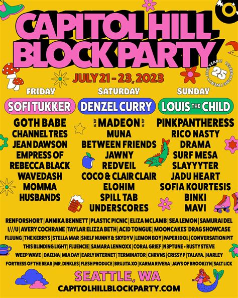 capitol hill block party 2023