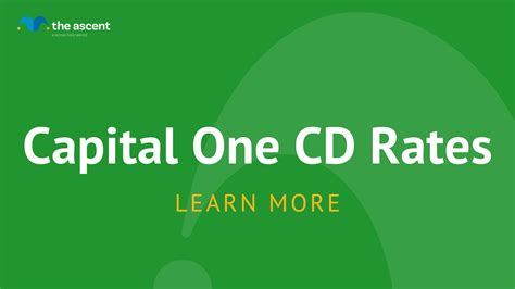 capitol one cd rates