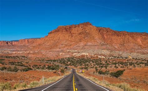 capitol reef national park road