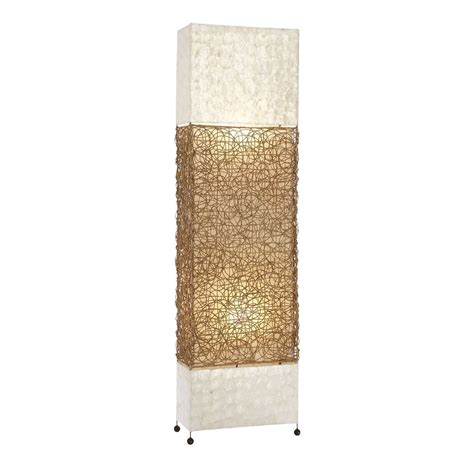 Exquisite Illumination: Enhance Your Space with a Capiz Floor Lamp