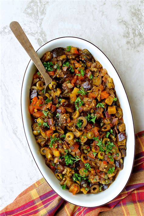 Sicilian Caponata Recipe EatingWell