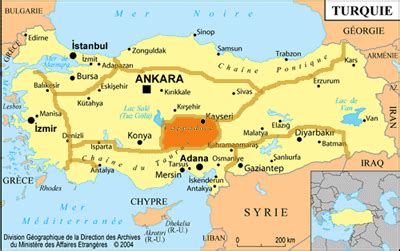 mappa della cappadocia Viaggio solo andata