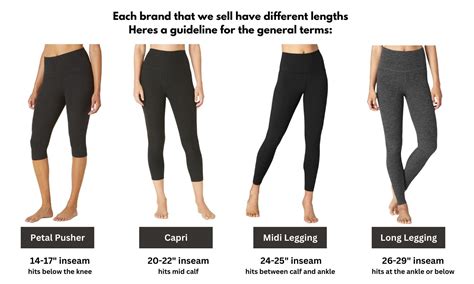 Capri Leggings Length