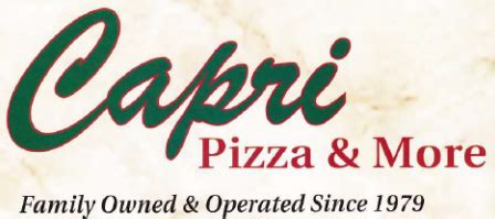 capri pizza and more