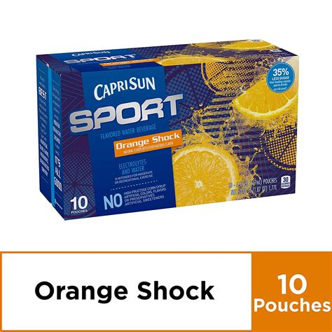 capri sun sport orange shock