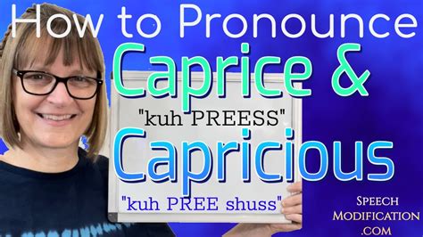 caprice 24 pronunciation in english