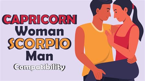 Scorpio Man and Capricorn Woman Love Compatibility