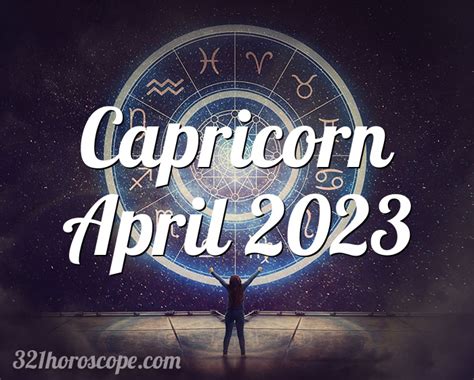 capricorn in april 2023
